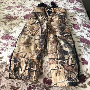 Walls youth camo bibs 8
